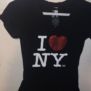 I love New York womens graphic tee
